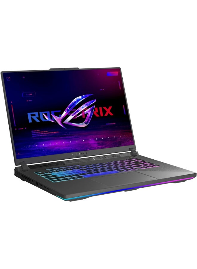 أسوس (نسخة مطورة) لابتوب الألعاب ROG Strix G16 2025 بشاشة WUXGA (1920x1200) 165Hz مقاس 16 بوصة، مع معالج AMD Ryzen 9 9955HX/ذاكرة RAM سعة 16GB DDR5/قرص SSD سعة 1TB/بطاقة رسومات NVIDIA GeForce RTX 5060 سعة 8GB/نظام Windows 11/لون رمادي إكليبس إنجليزي - Image 2