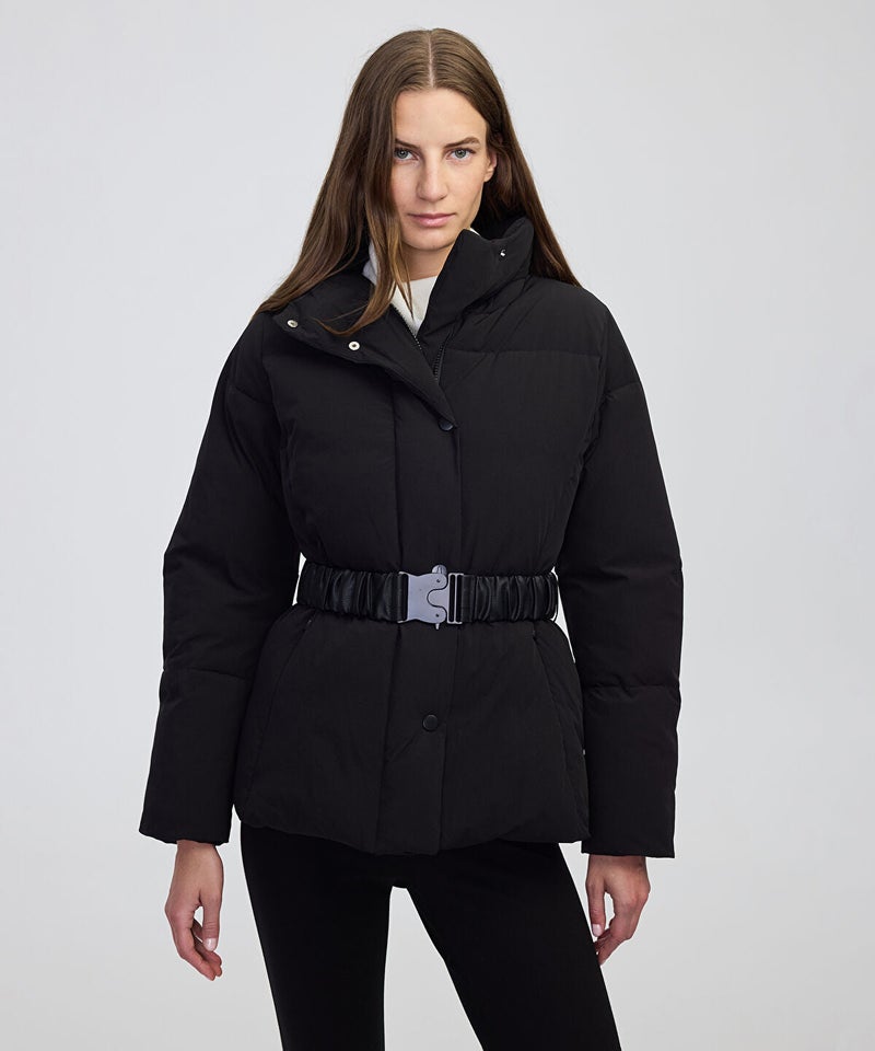 Ipekyol Belted High-Collar Puffer Coat - Image 1