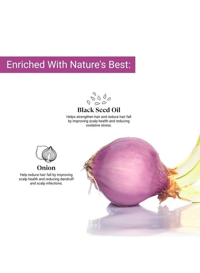 LASHIKA Onyn Onion Hair Oil | Enriched with Onion Seed Oil, Black Seed, Coconut Oil, Olive Oil | For Hair Growth & Hair Fall Control | Revives Dull & Weak Hair | For Men & Women - 200ML - Image 5