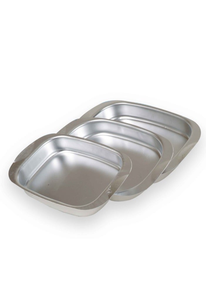 Newfloon A set of aluminum trays, 3 pieces - Image 1