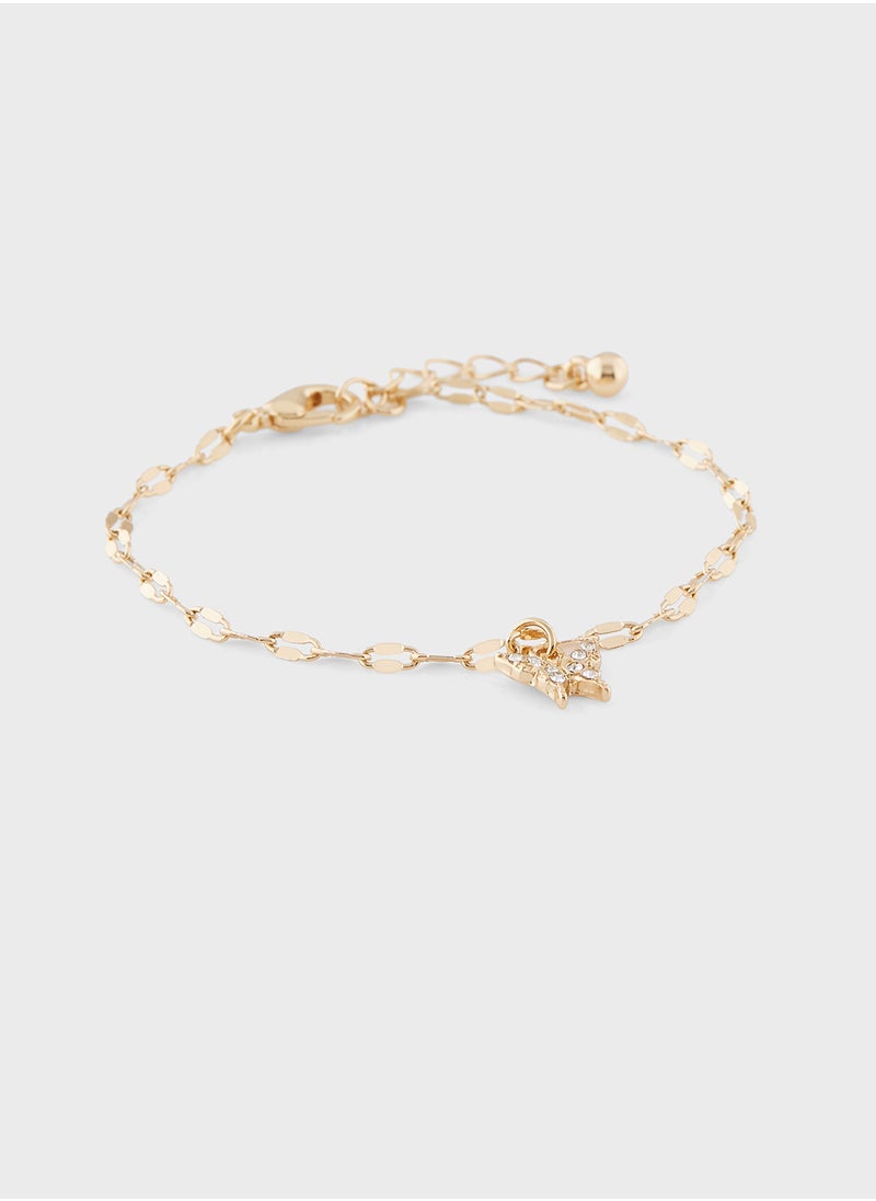 Ginger Butterfly Chain Bracelet  - Image 1