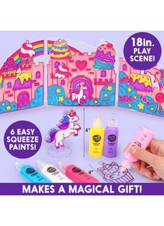 made by me Yes Made by Me Paint & Create Window Art Worlds Unicorn Kit  - Image 5