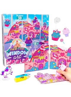 made by me Yes Made by Me Paint & Create Window Art Worlds Unicorn Kit  - Image 1