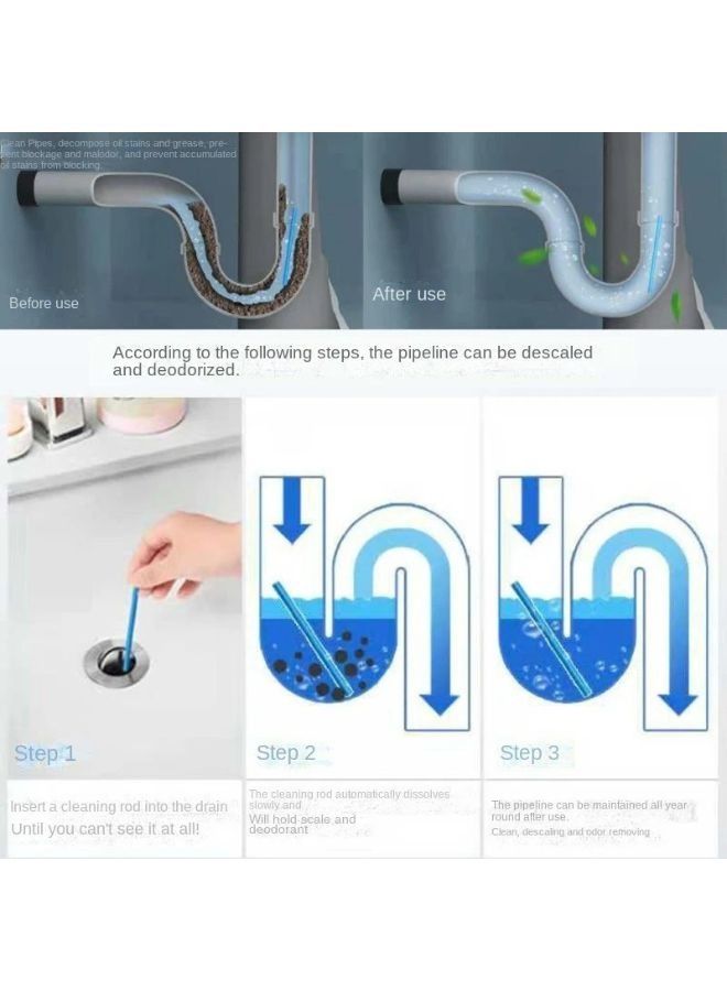 مجموعة أدوات تنظيف الصرف 12 قطعة - Image 3