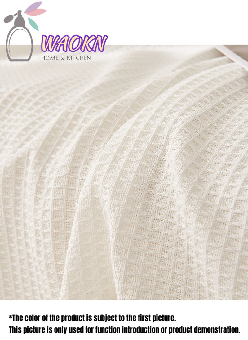 WAOKN - Sofa Blankets and Throws Chenille Throws for Sofas Large Four Seasons Sofa Throws High Density Sofa Cover Sofa Protector Living Room Decoration Sofa Throw Blanket - Image 1