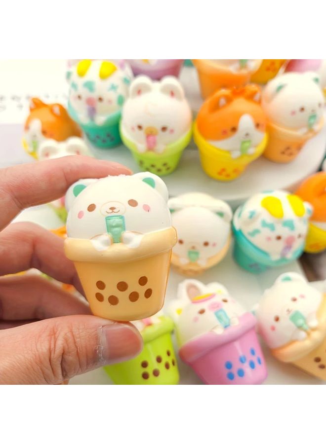 24pcs Jumbo Squishy Toys Party Favor Pack Soft Slow Rising Animal Assorted - Image 4