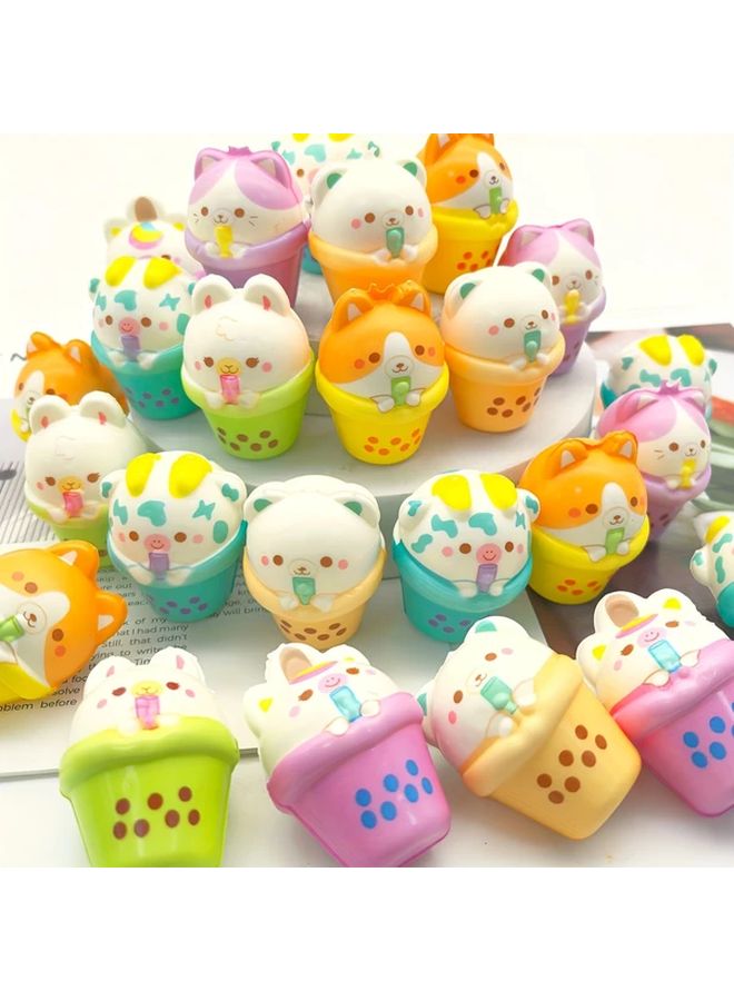 24pcs Jumbo Squishy Toys Party Favor Pack Soft Slow Rising Animal Assorted - Image 5
