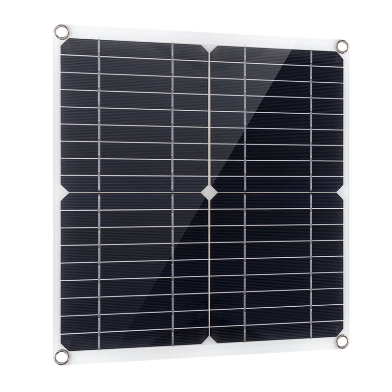 Flexible Solar Panels Kit 20W with 300W Controller 12V Power Supply USB Charging Interface Solar Board Waterproof Solar Cells for Phone RV Car - Image 5
