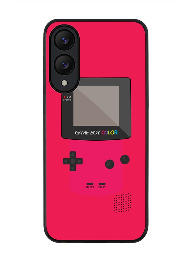 Stylizedd For Samsung Galaxy S25 Edge Case,Slim fit Camera Protection, Shockproof Thin Phone cover  - Gameboy Color - Pink