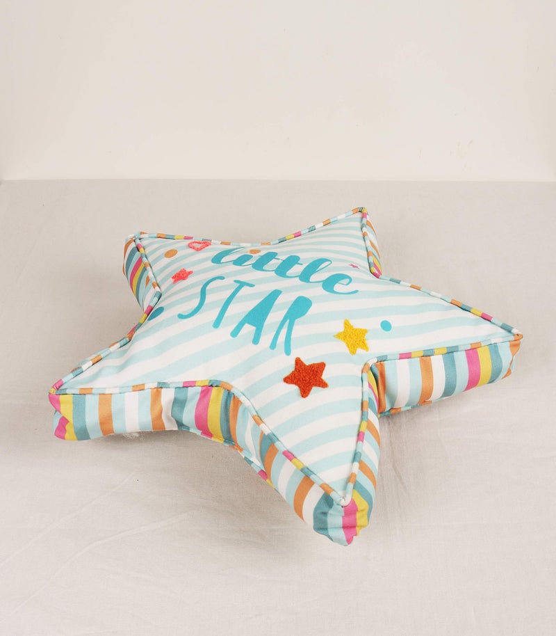 Sivya By Home Micro Poly Fiber Filled Shape Cute Cushion For Kids (Star),Multicolor - Image 3