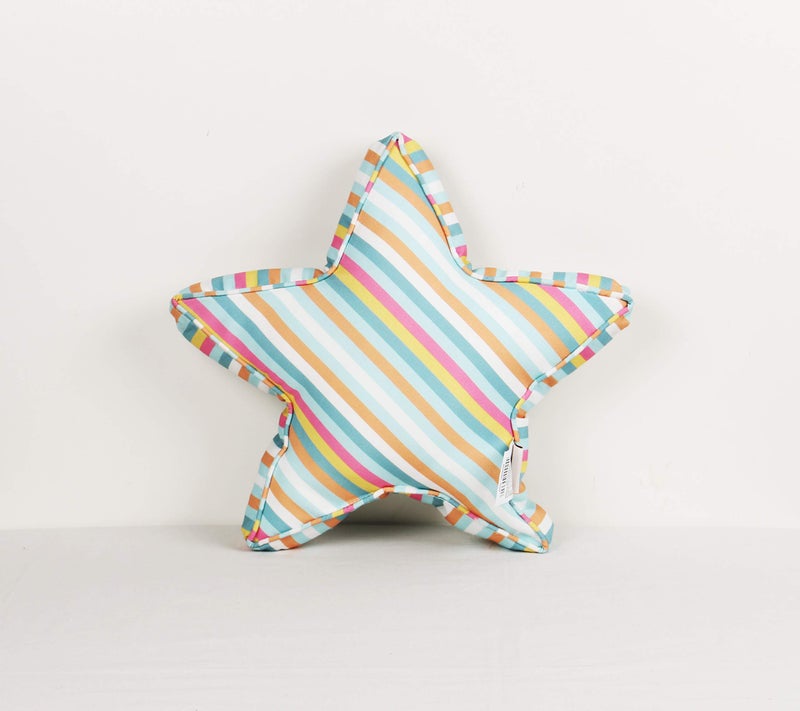 Sivya By Home Micro Poly Fiber Filled Shape Cute Cushion For Kids (Star),Multicolor - Image 4
