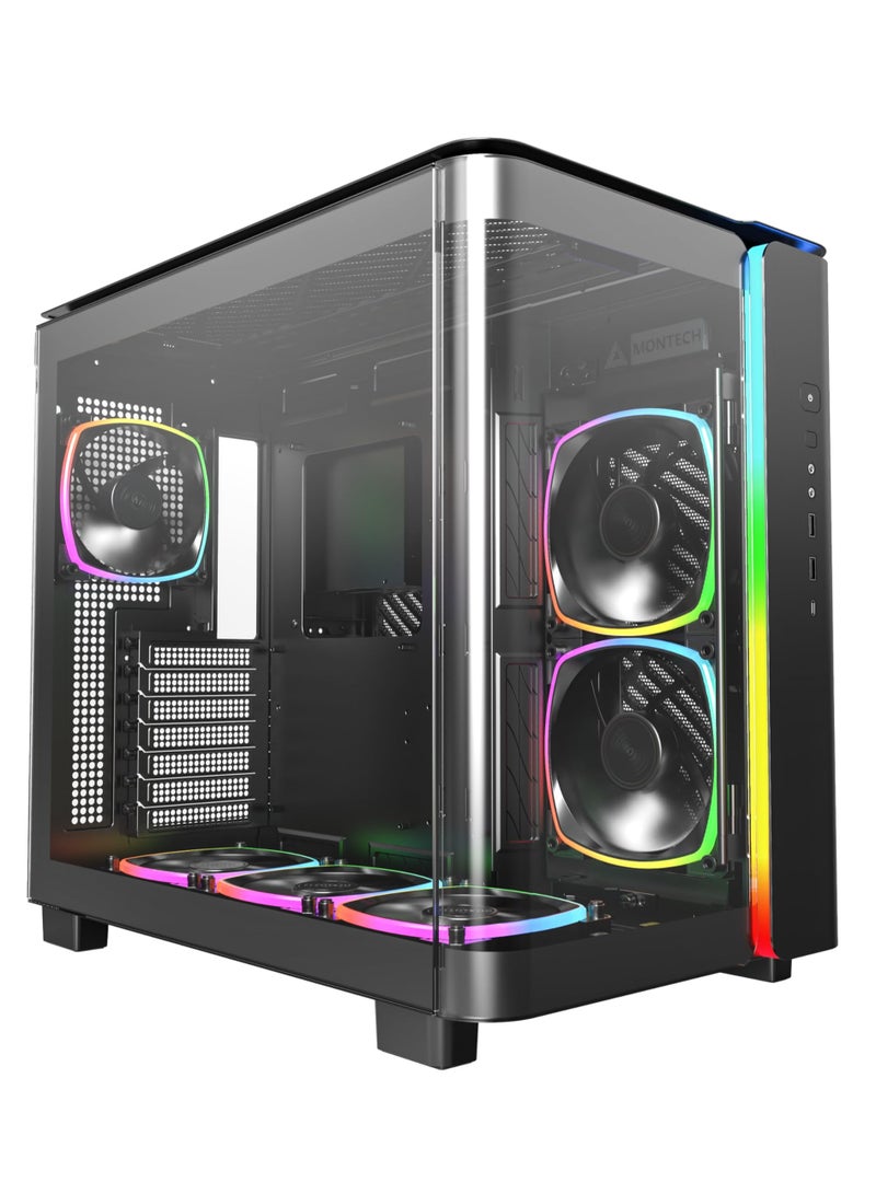 GCC GAMERS REBOOT V4 AMD Gaming PC (Ryzen 7 9900x, RTX 5070 12GB, 32GB DDR5, 1TB SSD, Liquid Cooler, WiFi Ready | Windows 11)  - Image 1