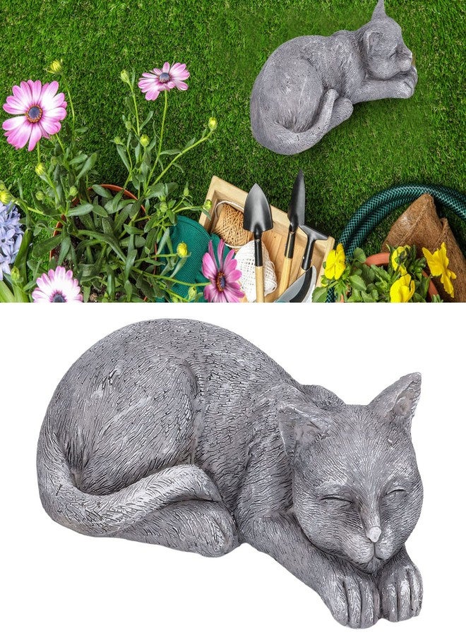 Honio Pet Memorial Tombstone, Pet Grave Markers Cat Dog Outdoor Engraving for Lawn - Image 4