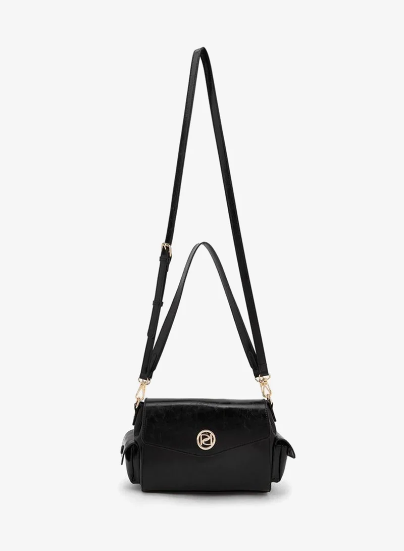 بابريكا Solid Shoulder Bag With Detachable Strap