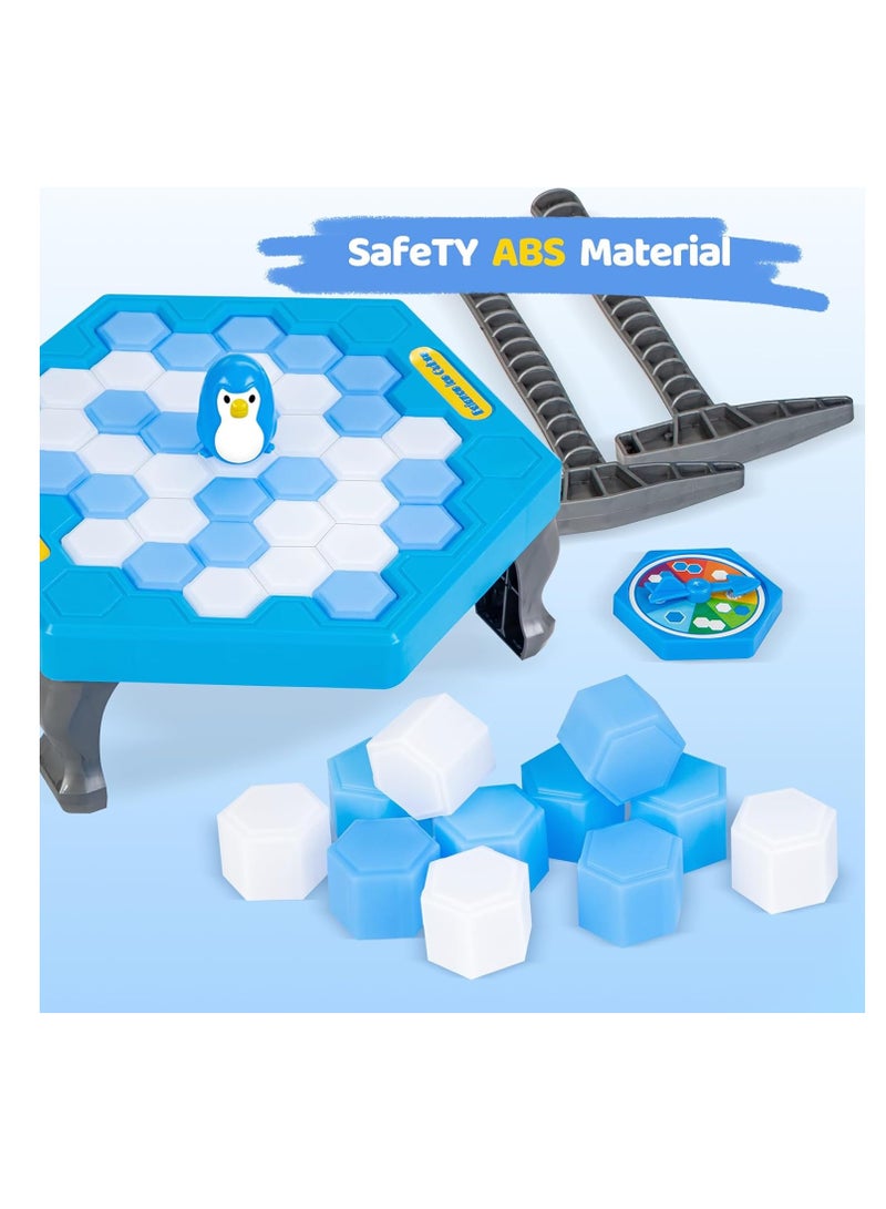 SS Kids Ice Breaker Rescue Penguin Puzzle Table Game, Ice Breaker to Free Penguin from Trap is a kids activity for family parties - Image 2