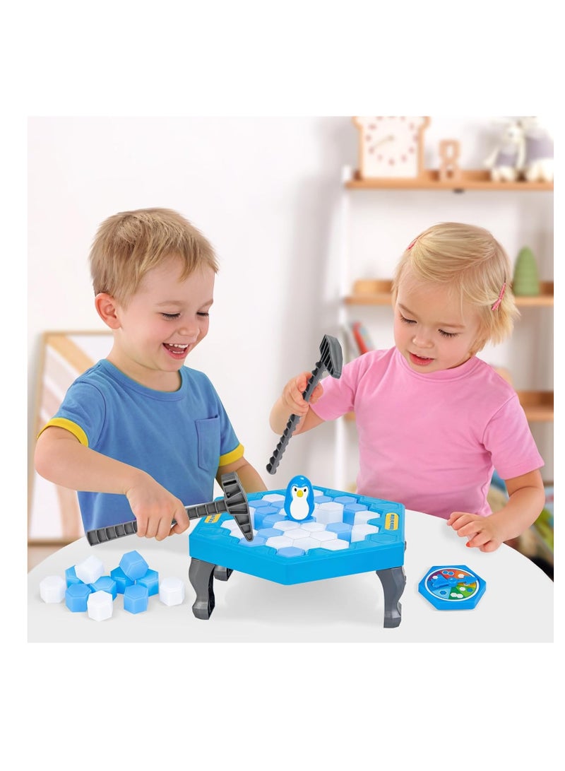 SS Kids Ice Breaker Rescue Penguin Puzzle Table Game, Ice Breaker to Free Penguin from Trap is a kids activity for family parties - Image 4