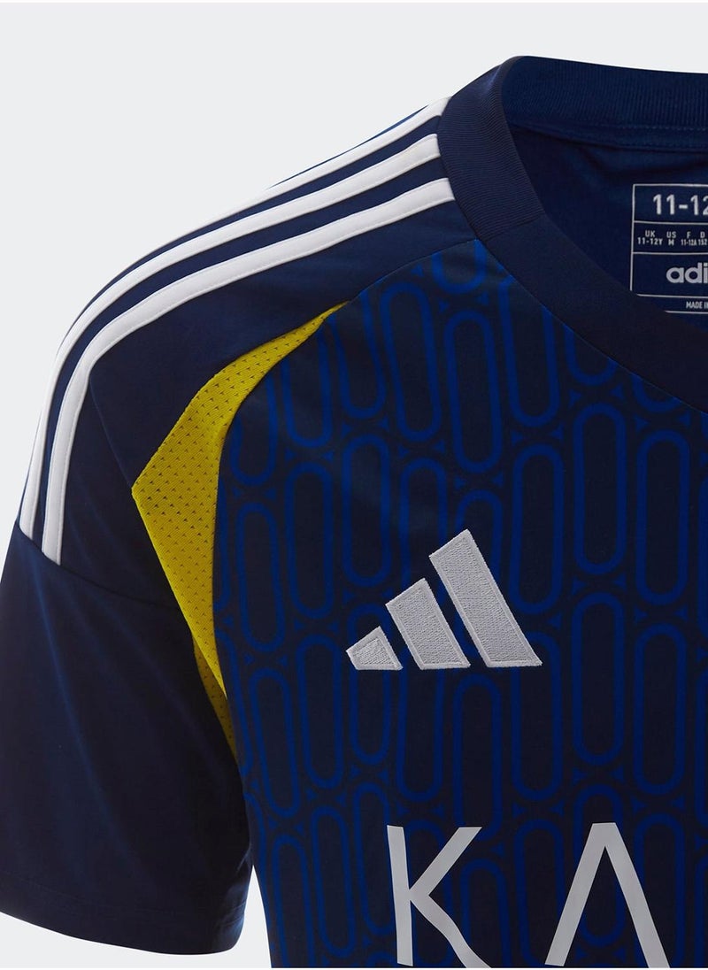 اديداس قميص النصر الخارجي للأولاد أزرق - Image 4