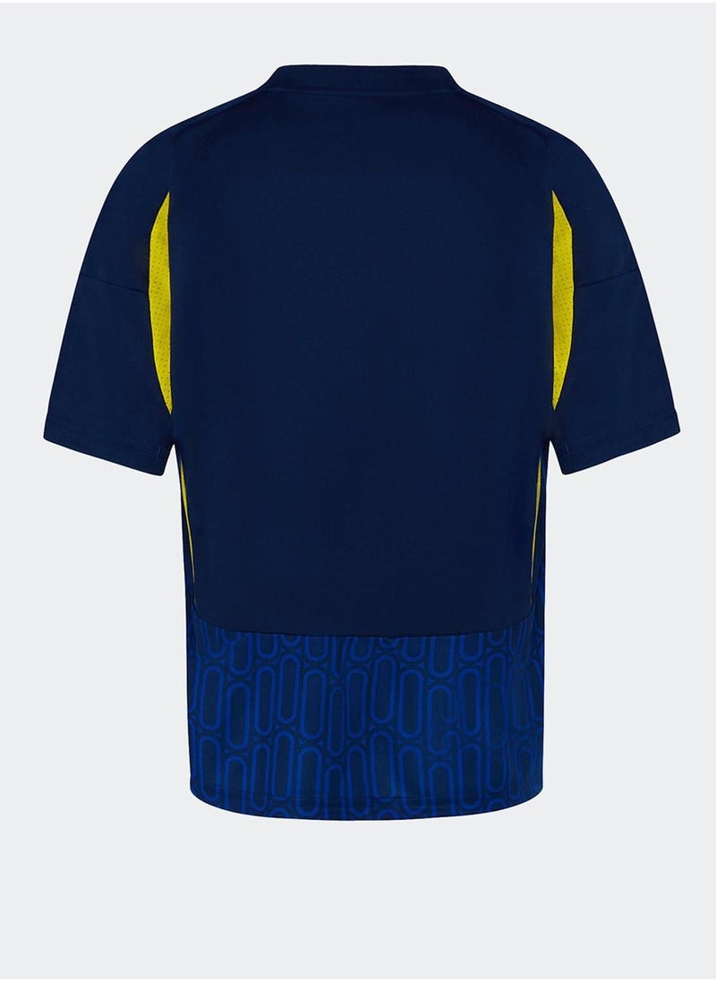 اديداس قميص النصر الخارجي للأولاد أزرق - Image 2