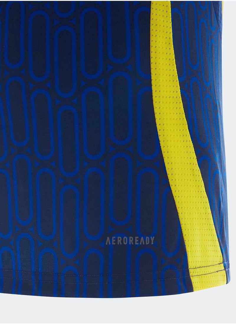 اديداس قميص النصر الخارجي للأولاد أزرق - Image 3