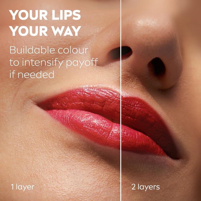Lip Caring Beauty Red Color Lip and Cheek Balm SPF 30 Moisturising Tint with Sun Protection, 4.8g - Image 5