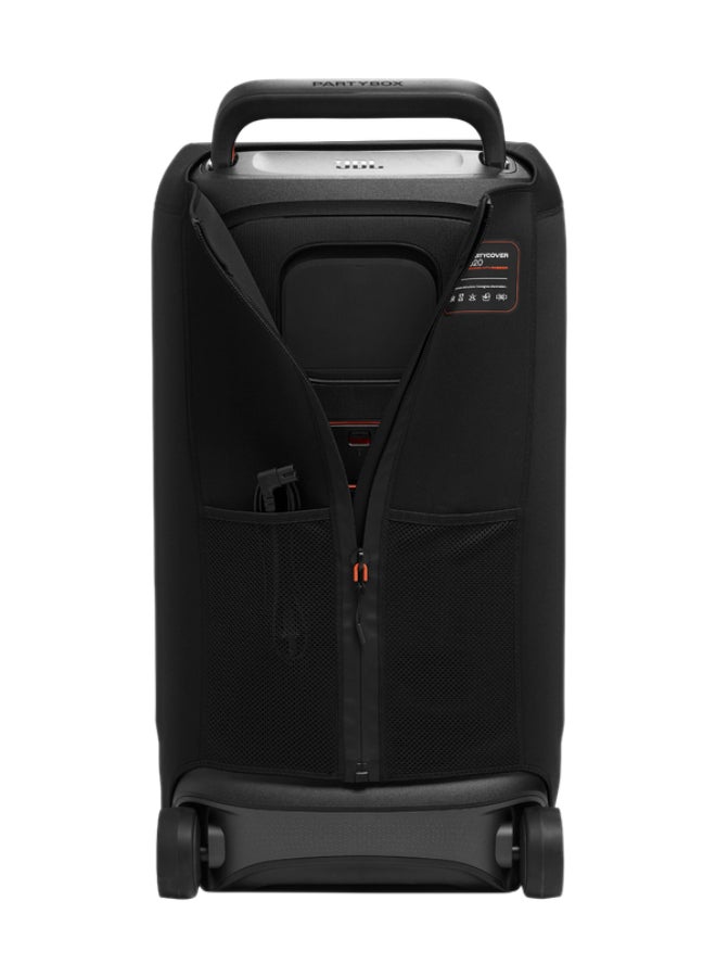 JBL PartyBox 520 Speaker + Premium Cover – 400 W Party Speaker with Lightshow, 15 Hrs Battery, IPX4 + Custom Fit Waterproof Cover JBLPARTYBOX520EU+JBLPBCOV520 black - Image 2