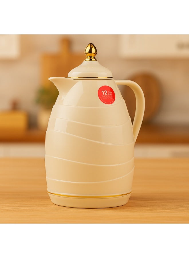 باصرة ترمس شاي فاخر من باصرة – سعة 1 لتر