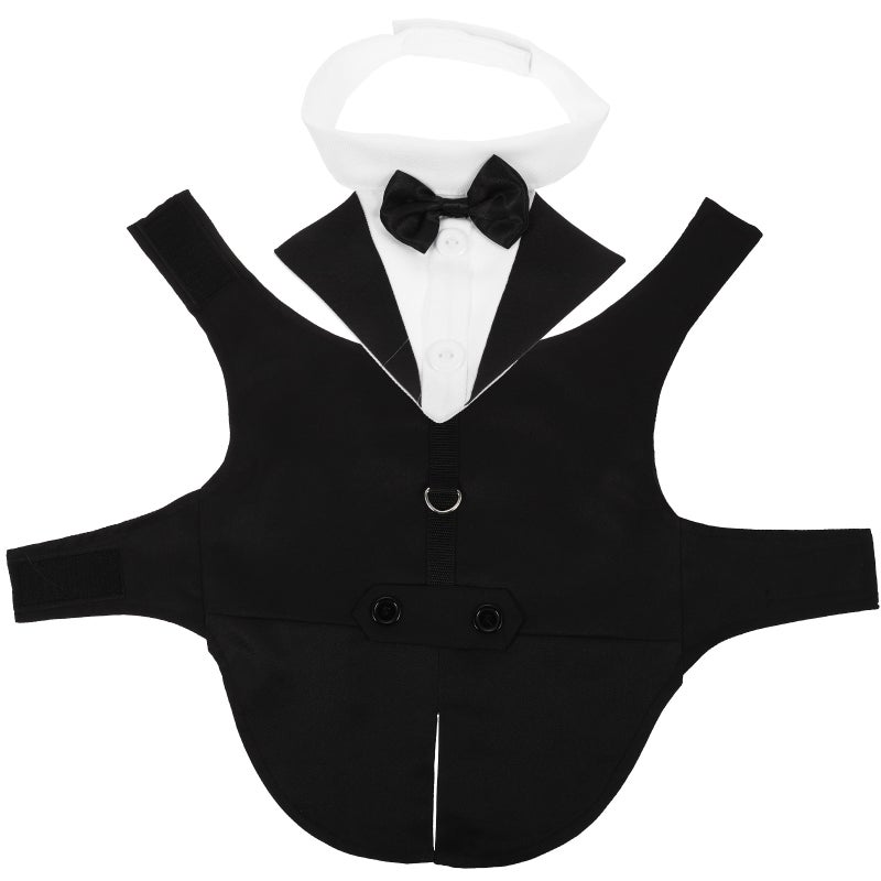 1 Set Dog Tuxedo Bandana Dogs Formal Tuxedo Pet Wedding Party Suit Tie - Image 4