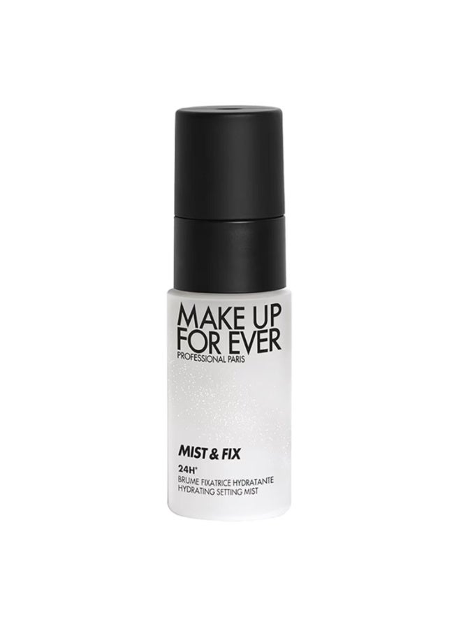 MAKE UP FOR EVER Mist and Fix 24 Hour Hydrating Setting Spray 30 ML - Image 1