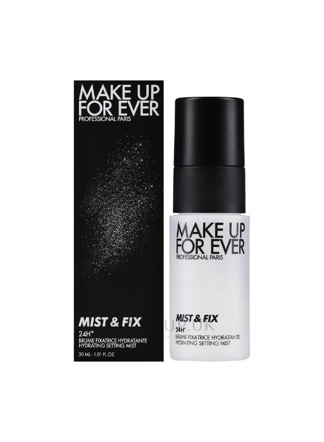 MAKE UP FOR EVER Mist and Fix 24 Hour Hydrating Setting Spray 30 ML - Image 2