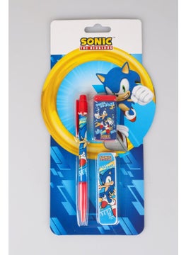 SONIC Licensed Versatile Tip Pen, Eraser and 0.7 mm Tip Set with Dekomus  - Image 1
