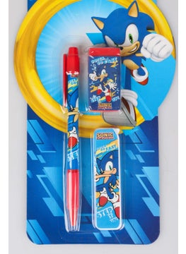 SONIC Licensed Versatile Tip Pen, Eraser and 0.7 mm Tip Set with Dekomus  - Image 2