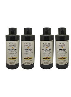 Khadi Mauri Charcoal Face Mask Pack Of 4 (840 Ml)
