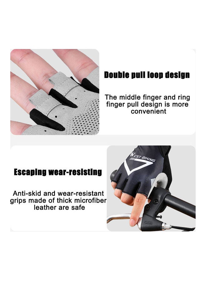 WEST BIKING Half Fingers Sports Glove - Image 5