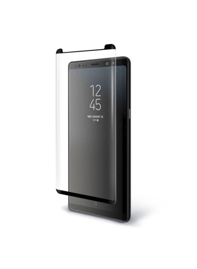 SHOPI - Galaxy Note 8 Screen Protector full coverage,UV Liquid Tempered Glass[Sensitive Touch][Scratch Repair] for Samsung Note8 (Without Hole) - Image 1