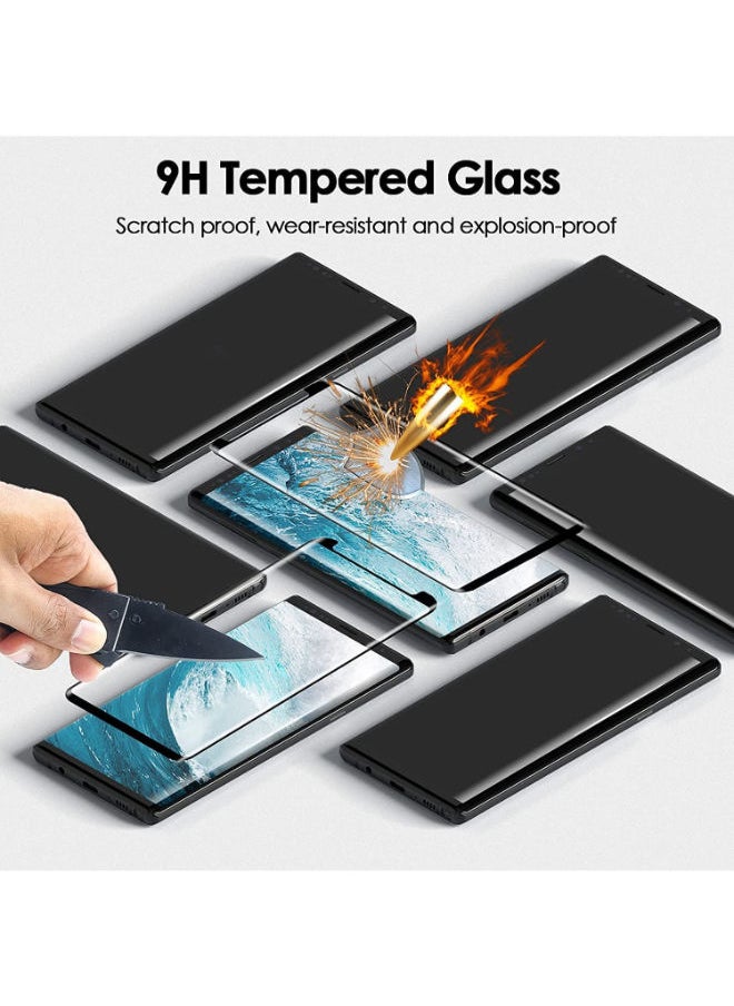 SHOPI - Galaxy Note 8 Screen Protector full coverage,UV Liquid Tempered Glass[Sensitive Touch][Scratch Repair] for Samsung Note8 (Without Hole) - Image 1