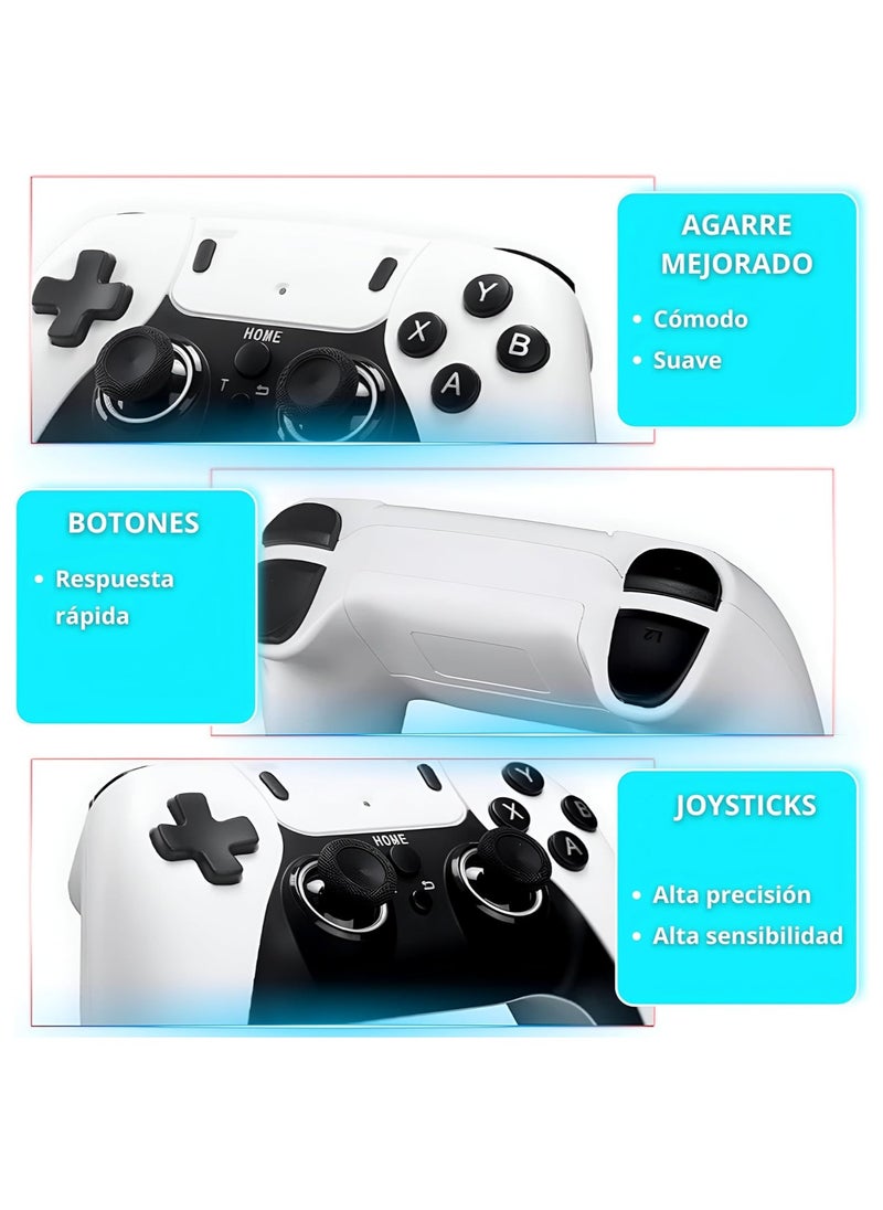 Retro Game Console & TV Stick – SVP K8 Pro, 4K HD Output, 64GB Storage, Classic Games, 15 Emulators, Plug & Play, Wireless Controllers, Gaming System for Family, Kids & Adults