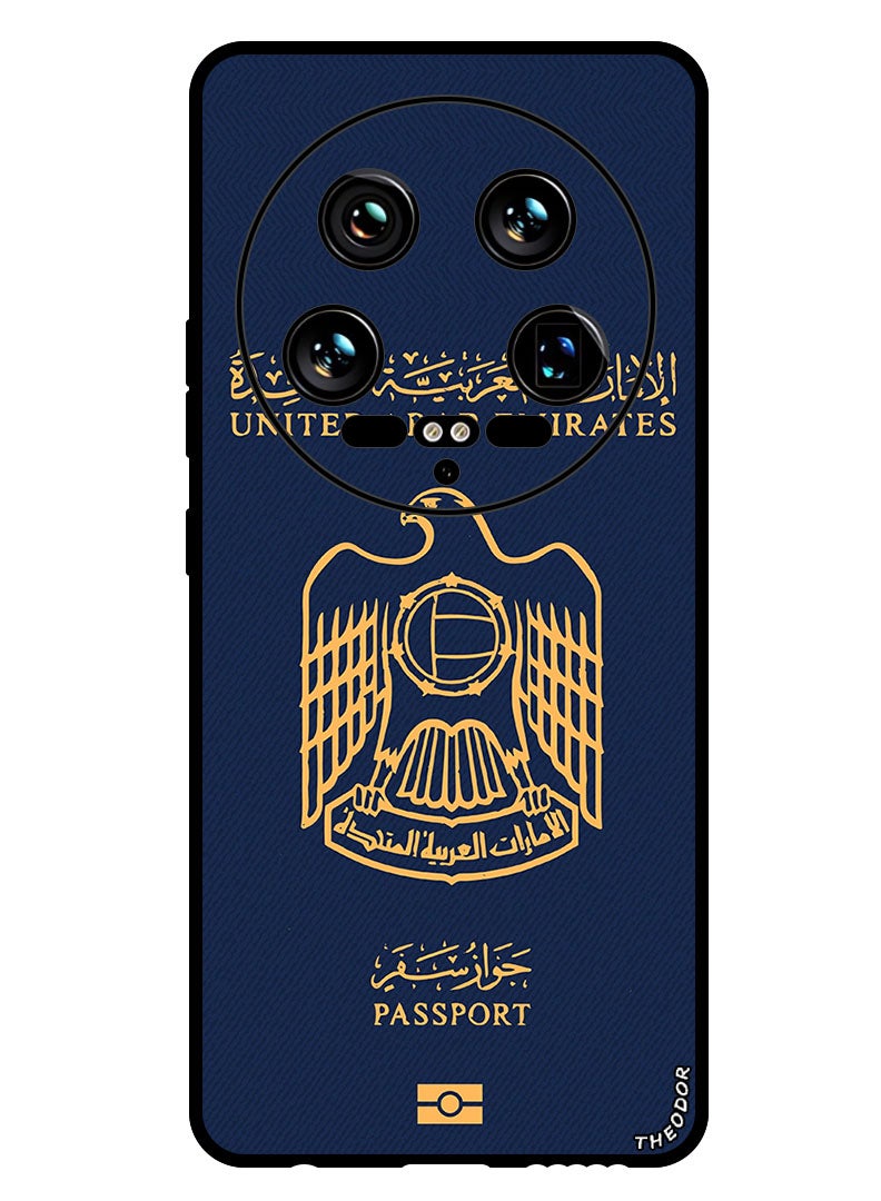Theodor غطاء واقي مضاد للخدش ومقاوم للصدمات لجهاز Xiaomi 14 Ultra جواز سفر الإمارات 2 - Image 1