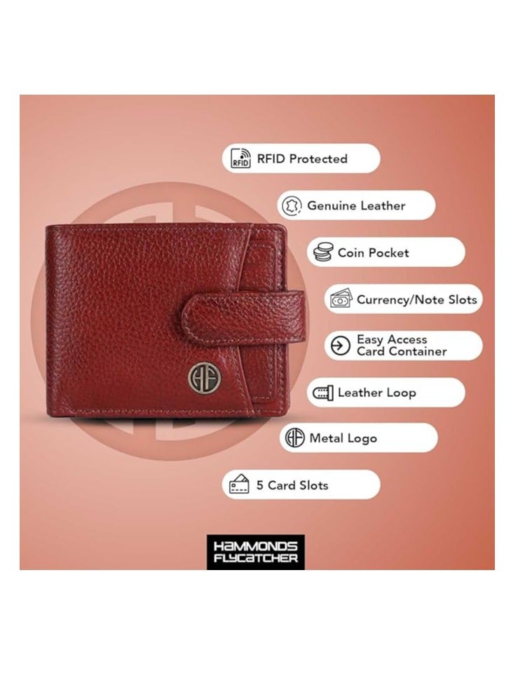 HAMMONDS FLYCATCHER Gift for Men Combo - Genuine Leather Wallet and Belt Combo for Men - Leather Belt for Men - Birthday Special & Unique Gift Ideas for Husband, Boyfriend, Father (DPTP) - Image 5