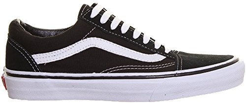 Vans Old Skool Unisex Sneakers, Black/White, 8.5 US Women/7 US Men - Image 5