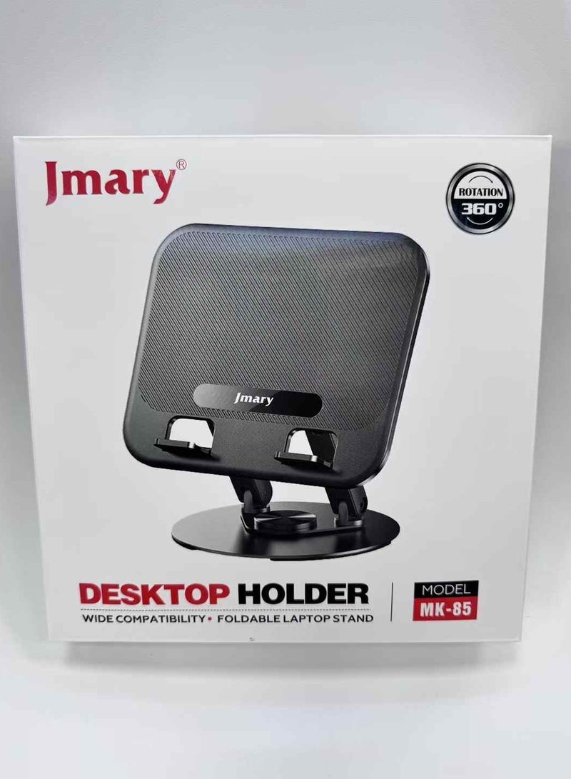 Jmary Jmary MK-85 Compact Foldable Laptop Stand – Adjustable Angle Ergonomic Riser for Desk, Portable & Lightweight Holder for MacBook, Notebook, Tablet & Laptops up to 15.6” - Image 3