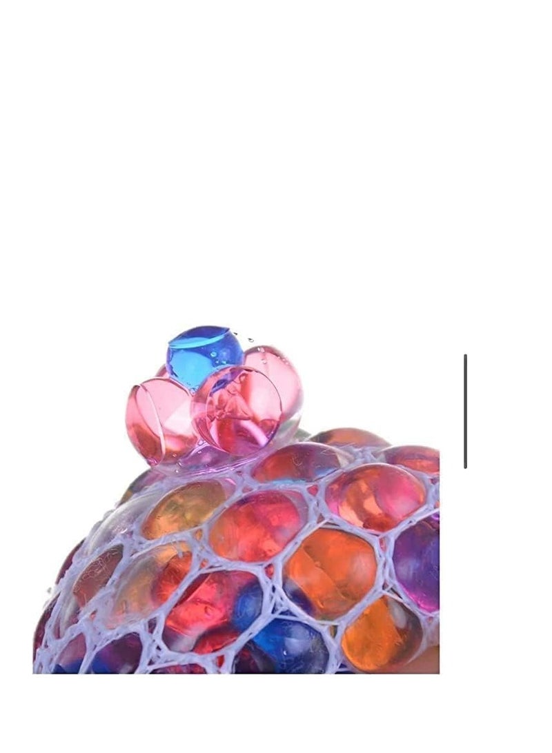 قطعتين من كرات السلايم الشبكية للاطفال والكبار، للتسلية ولتهدئة الاعصاب وازالة التوتر - Image 2
