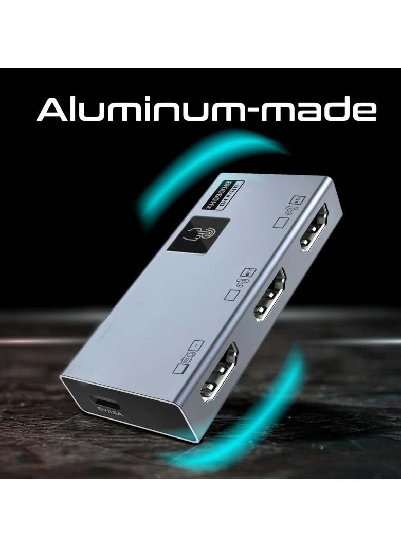Ultra-HD 8K@60Hz HDMI® Switch with Smart Touch Control  - Image 3