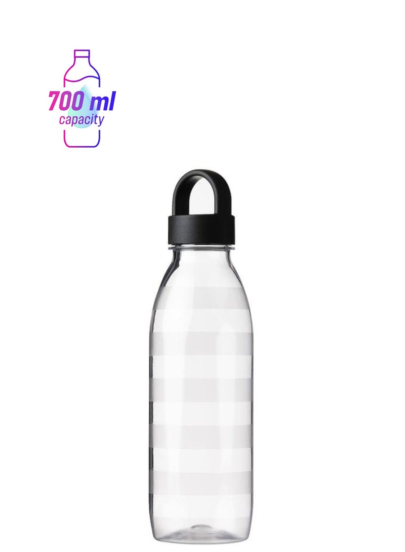 Zaboon Water bottle, striped/dark grey, 0.7 l - Image 1