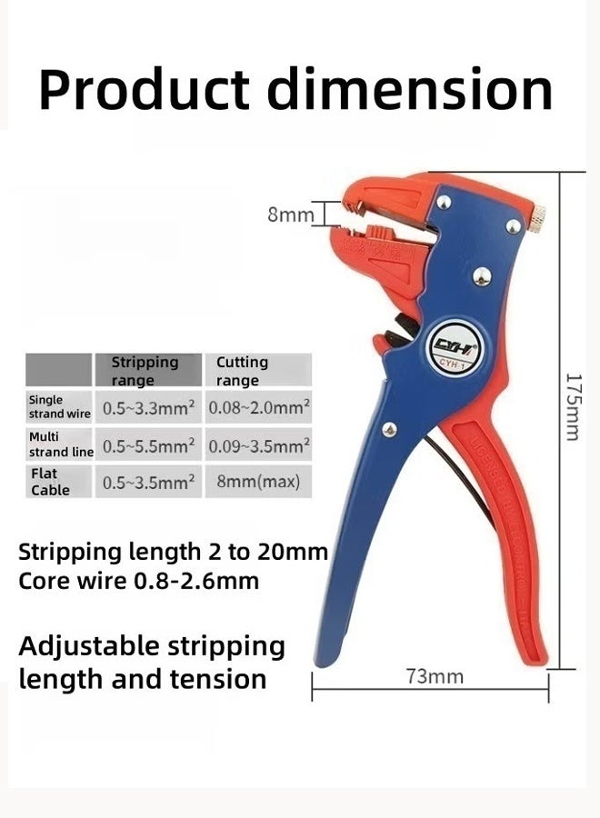 7-inch wire strippers Duckbill pliers with handles Duckbill wire strippers Manual wire strippers - Image 2