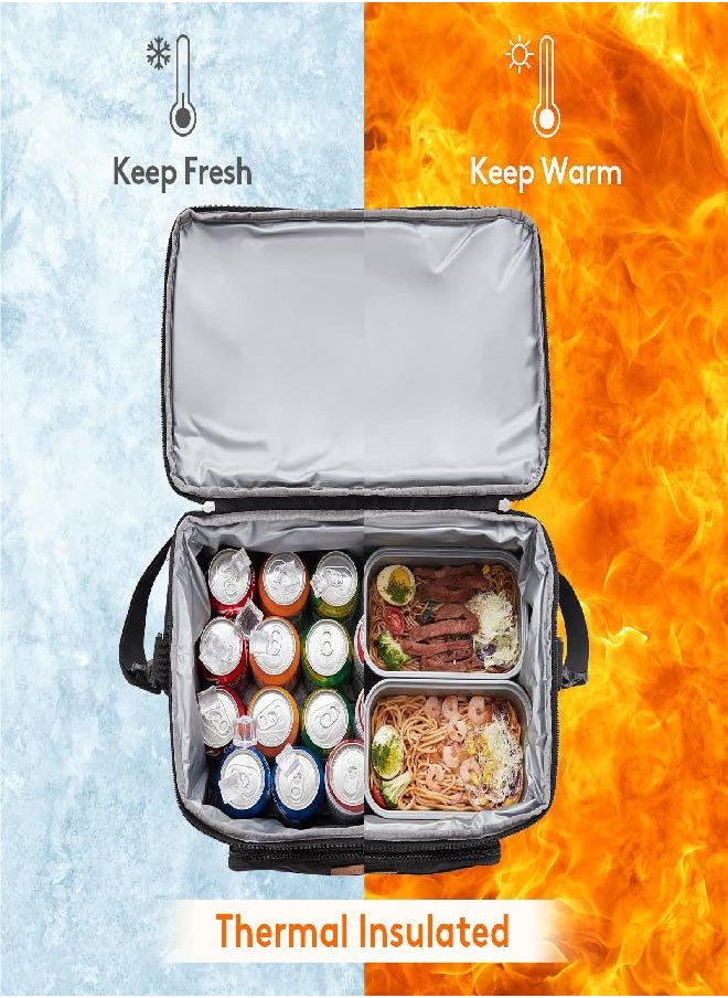 Lifewit - Large Cooler Bag 27/32/48 Cans Insulated Lunch Bag Lightweight Portable Cool Bag Double Layer For Picnic, Beach, Work, Trip - Image 1