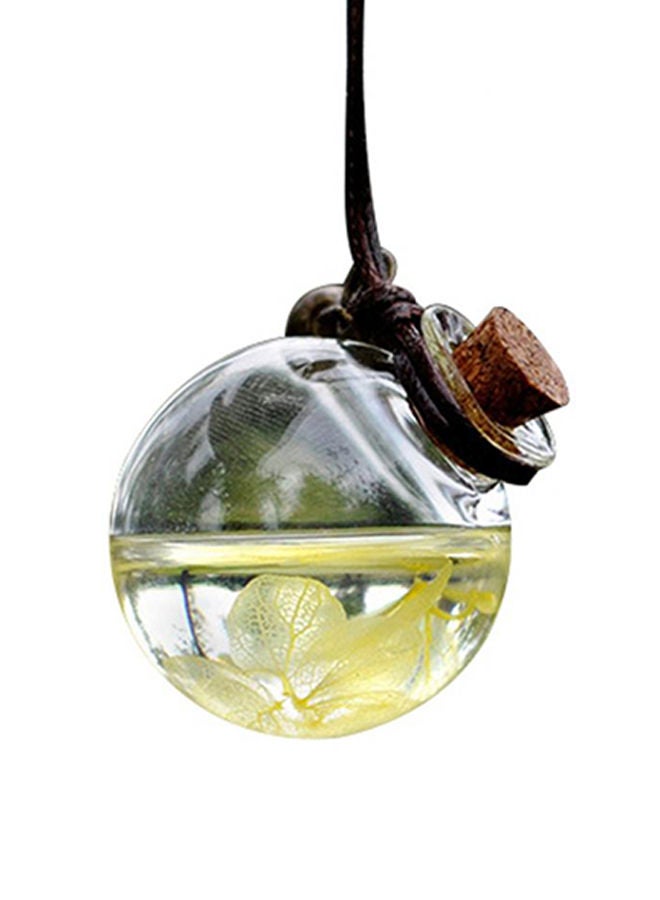 NIBEMINENT Car Dry Flower Empty Perfume Essential Oil Bottle Air Freshener Hanging Ornament - Image 1