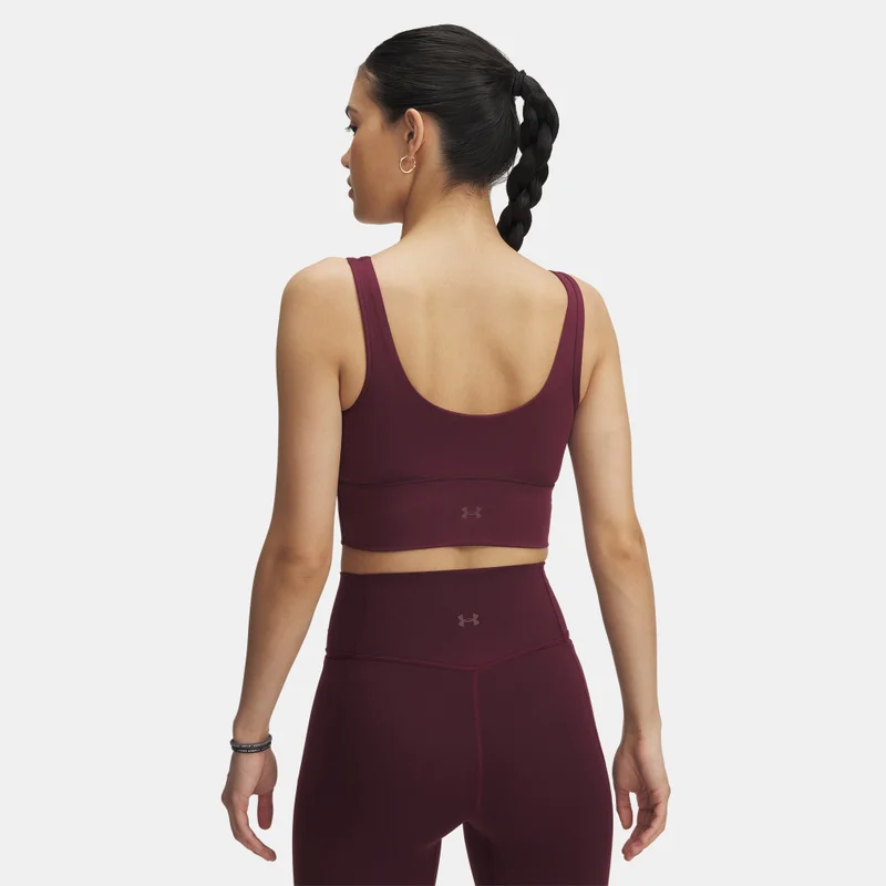 Under Armour Red Women's Meridian Crop Tank Top for Women | Best Price UAE