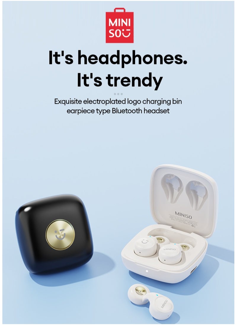 Miniso Miniso M13 Wireless Bluetooth Headphones-Black  - Image 2