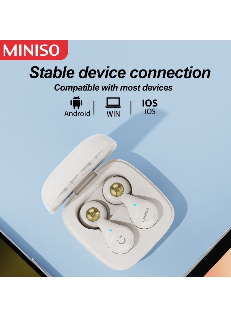 Miniso Miniso M13 Wireless Bluetooth Headphones-Black  - Image 4