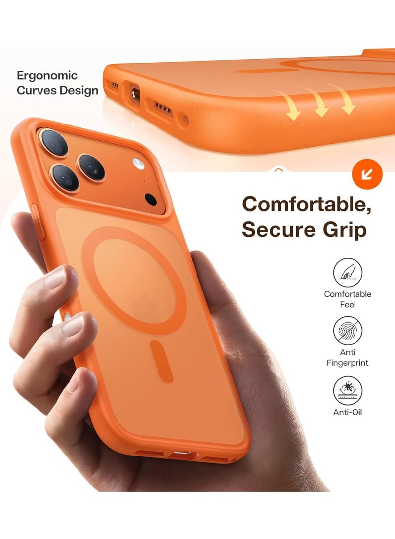 V.nice Magnetic Shockproof for iPhone 17 Pro Max Case, Camera Control, Fit for MagSafe, Military-Grade Protection, Translucent Slim Case Anti-Fingerprint - Image 2